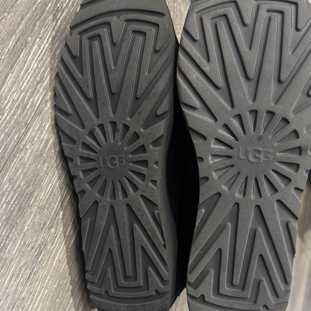 UGG Classic Black Wedge Boots - Picture 6 of 6